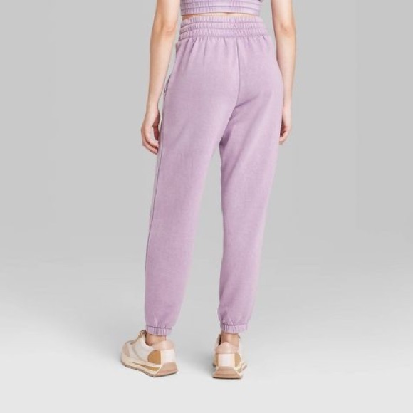 🧡 Wild Fable Sweatsuit Sweatshirt Joggers Bra Tank Target Berry Pink - Picture 6 of 9